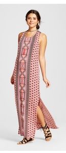 🚫SOLD🚫Printed Column Back Maxi Dress - Target